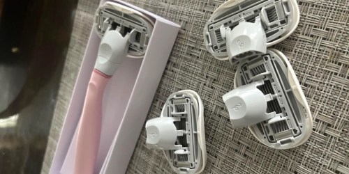 Flamingo Shave Kit w/ Razor, 4 Refills, & Shower Holder $7.49 Shipped on Amazon (Reg. $16)