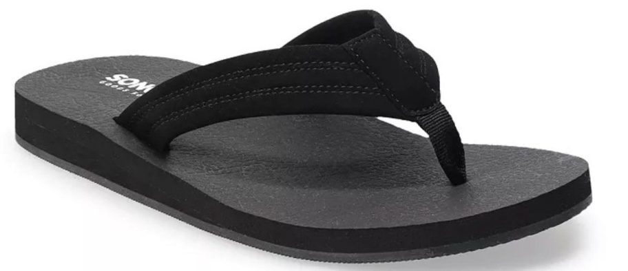 black Sonoma Goods For Life Cillian Men's Flip-Flop Sandal