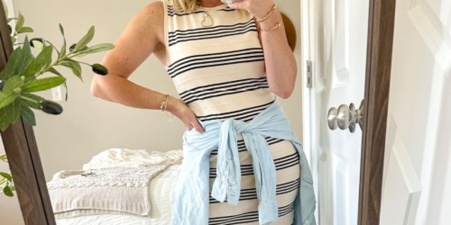 Sleeveless Midi Dress from $11.99 Shipped on Amazon (Reg. $40)