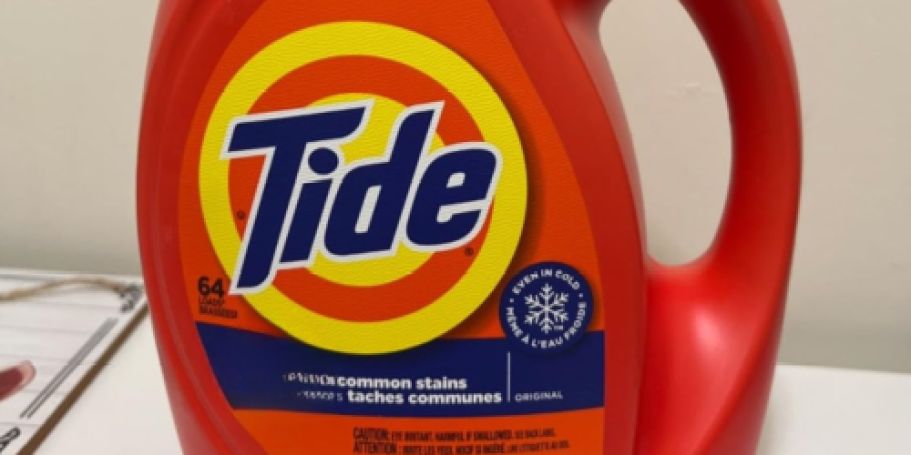 Tide Laundry Detergent 84oz Bottle Just $8 Shipped for Prime Members