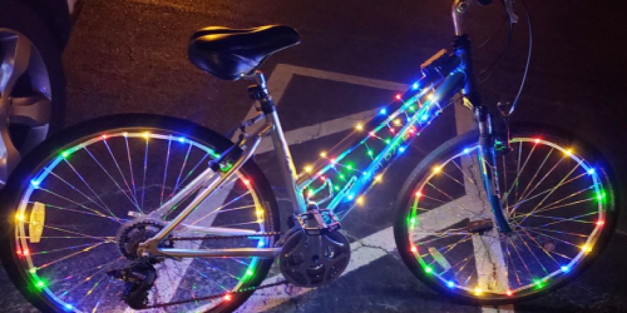 LED Bike Wheel Lights from $8.99 on Amazon | Fun for Summer!