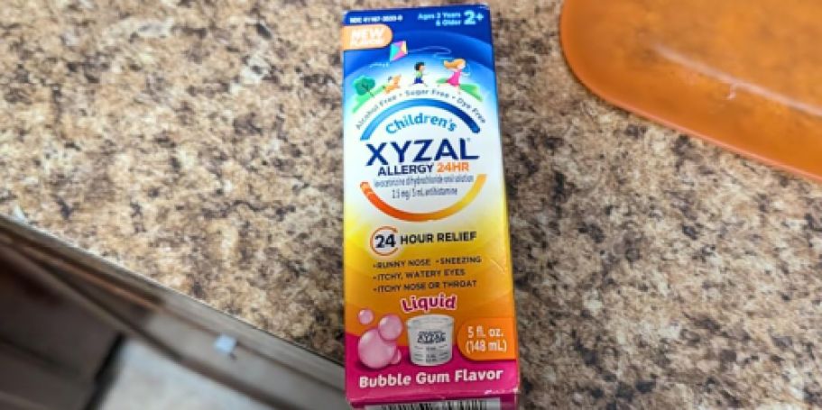 Xyzal Children’s Allergy Relief Only $4.68 Shipped on Amazon (Reg. $15)