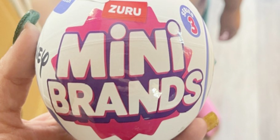 Zuru Mini Brands Surprise Capsules from $5 on Amazon