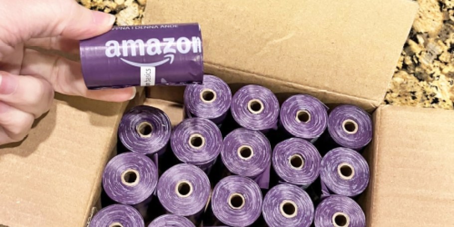 Amazon Basics Dog Waste Bags 600-Count Just $9 Shipped for Prime Members