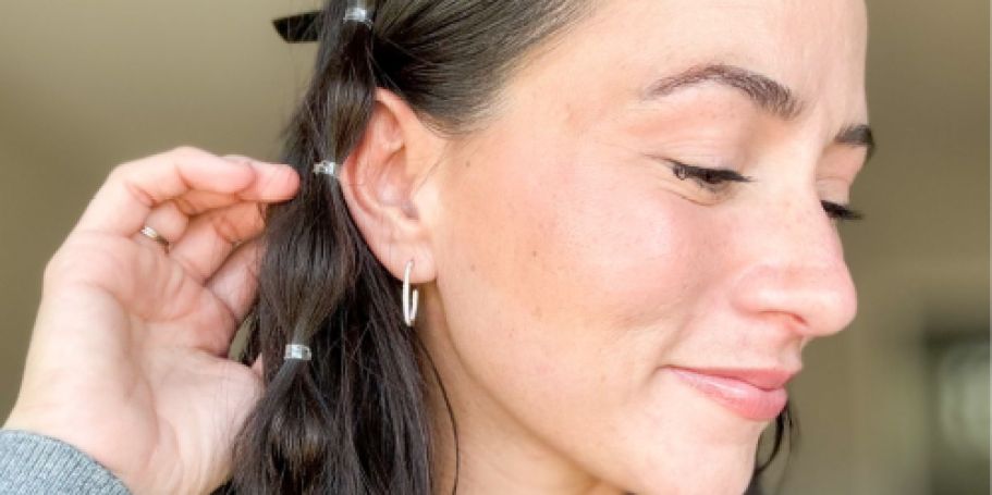 Cate & Chloe Swarovski Crystal Hoop Earrings Just $14.99 — Gift Box Included!