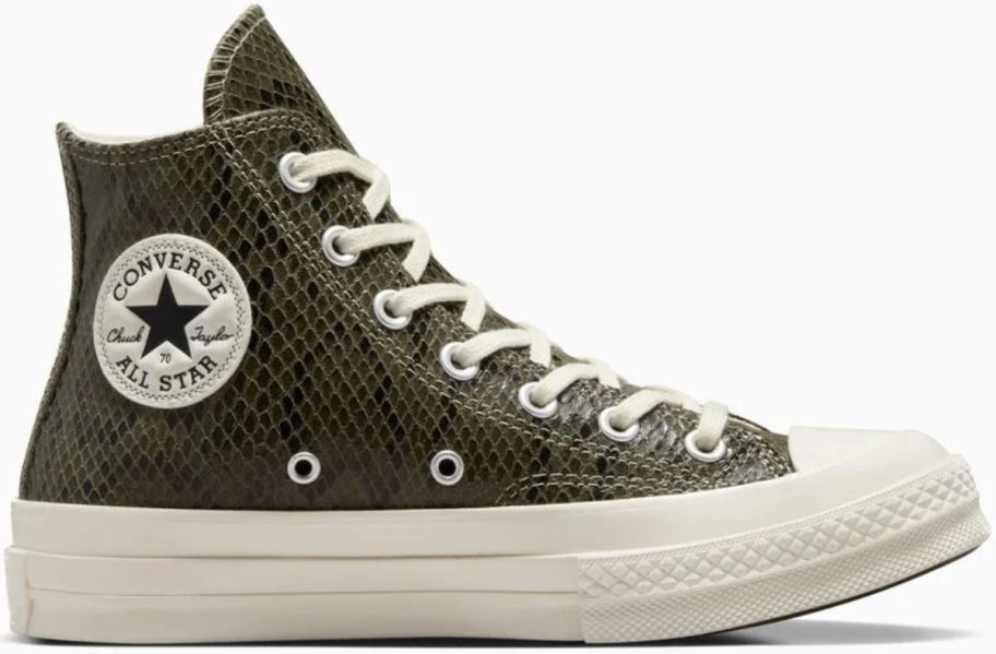 Stock image of Converse Chuck 70 Snakeskin Print Women's Shoes