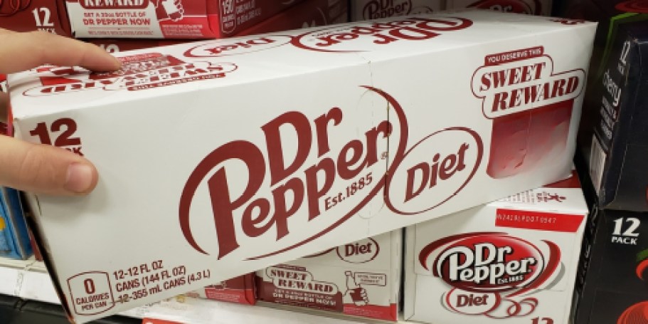 Diet Dr Pepper 12-Pack Only $4.56 Shipped on Amazon