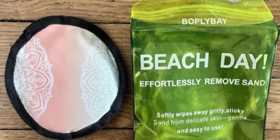 Sand Remover Pouch Just $6.99 on Amazon (Game-Changer for the Beach!)