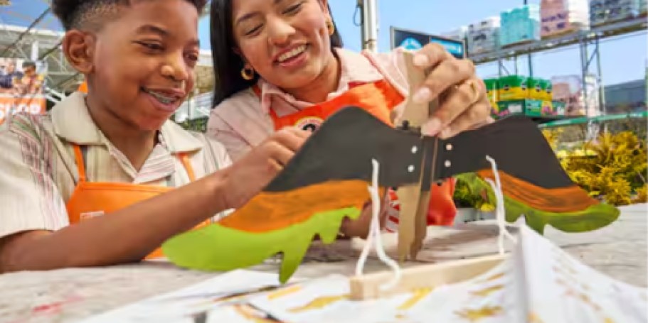 FREE Home Depot Kids Workshop on July 5th (Register Now to Make a Toucan Mobile)