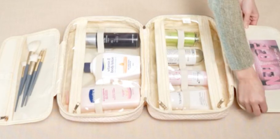 Toiletry & Makeup Travel Bags Just $10.99 on Amazon (Reg. $22)