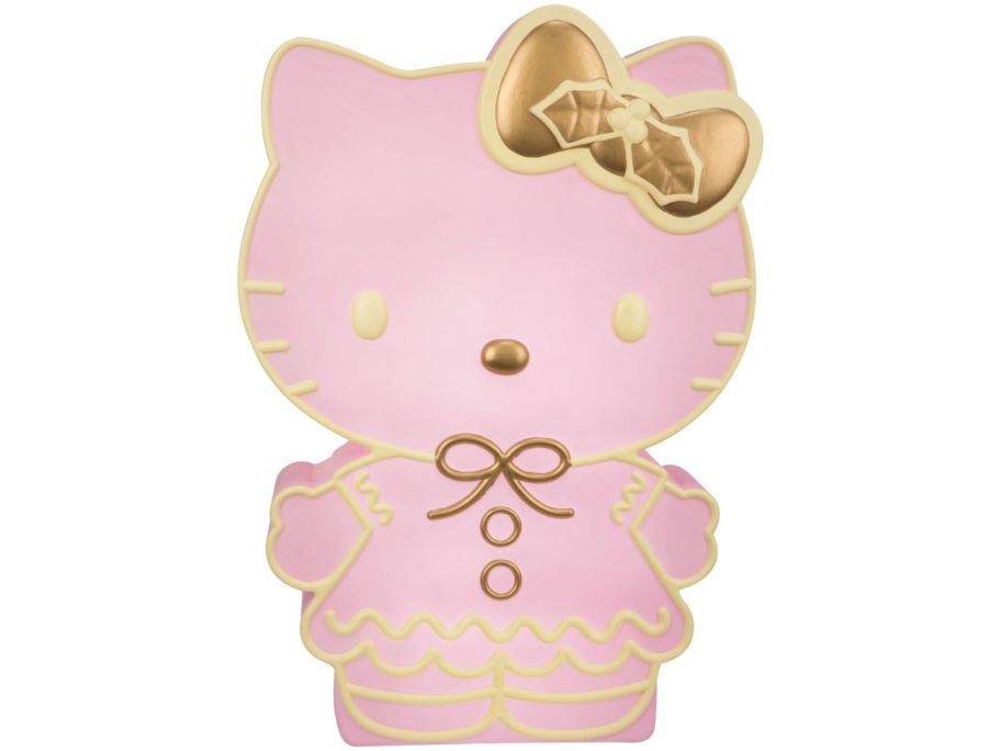 A Pink Gingerbread Hello Kitty Blow Mold