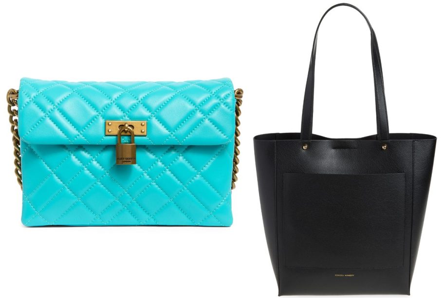 Kurt Geiger London Medium Brixton Lock Bag and Rebecca Minkoff Stella Tote Bag