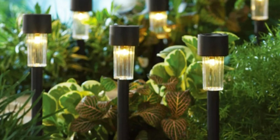 Outdoor LED Solar Lights 6-Pack Only $4.98 on Walmart.com (Just 83¢ Each!)