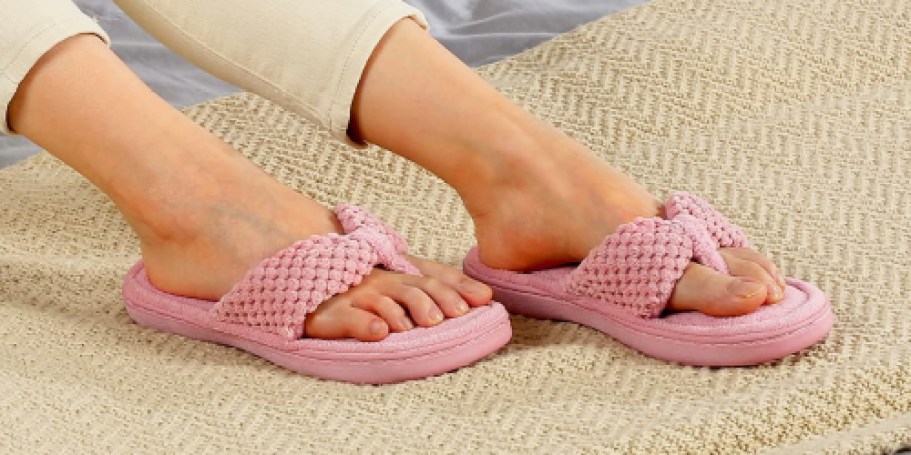 Memory Foam Flip Flop Slippers Just $9.99 on Amazon (Regularly $20)