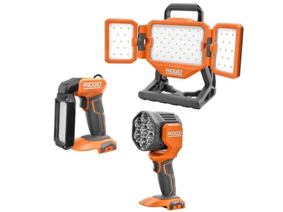 stock image of RIDGID 18V Cordless 3-Tool Combo Kit 