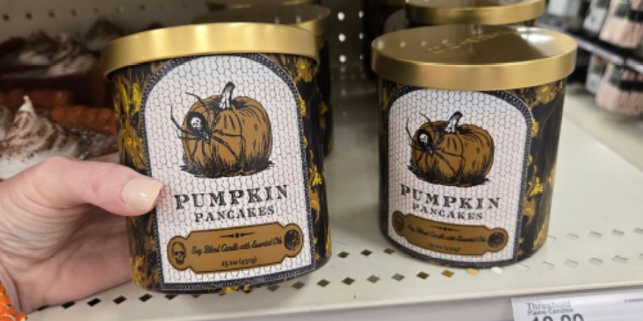 Limited-Edition Halloween & Fall Soy-Blend Candles Just Hit Target for $10!