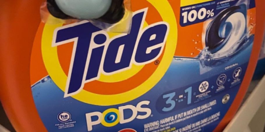 Stock Up on Tide Pods on Amazon & Save OVER $35 After Rebate