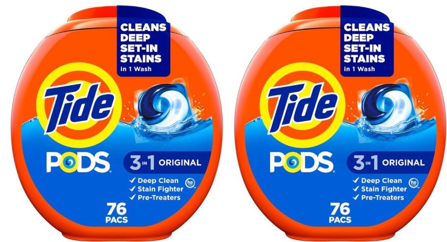 two tide 3in1 pods