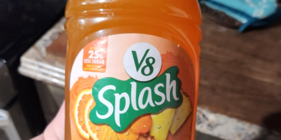 V8 Splash 64oz Juice Bottles Only $1.50 Shipped on Amazon – Variety of Flavors Available!