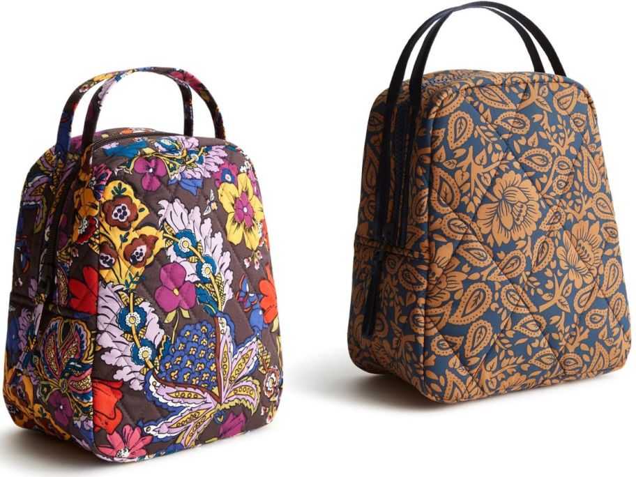 Two Vera Bradley Lunch Bags