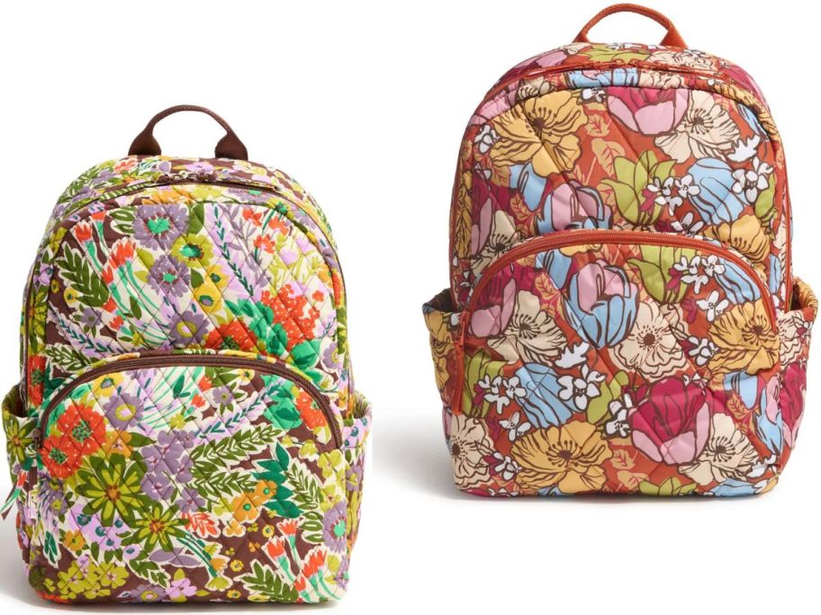 Stock images of two vera bradley lunch bags
