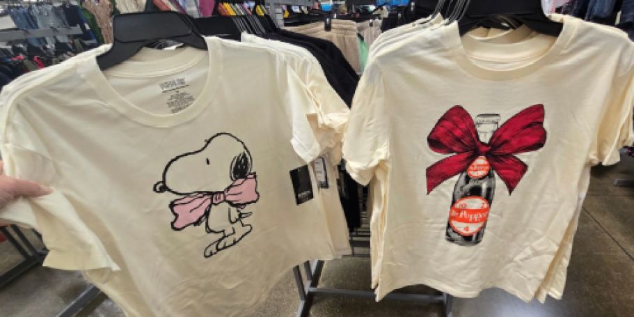 New Walmart Women’s Graphic Tees Just $8.98