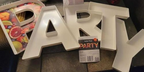 Party-Perfect Fillable Letter Trays from $7 on Walmart.com