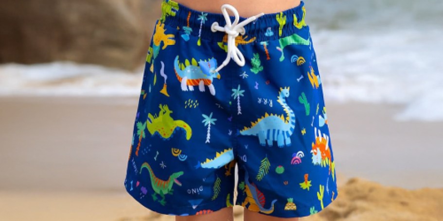 Boys Swim Trunks from $5.49 Shipped for Amazon Prime Members – Tons of Patterns!