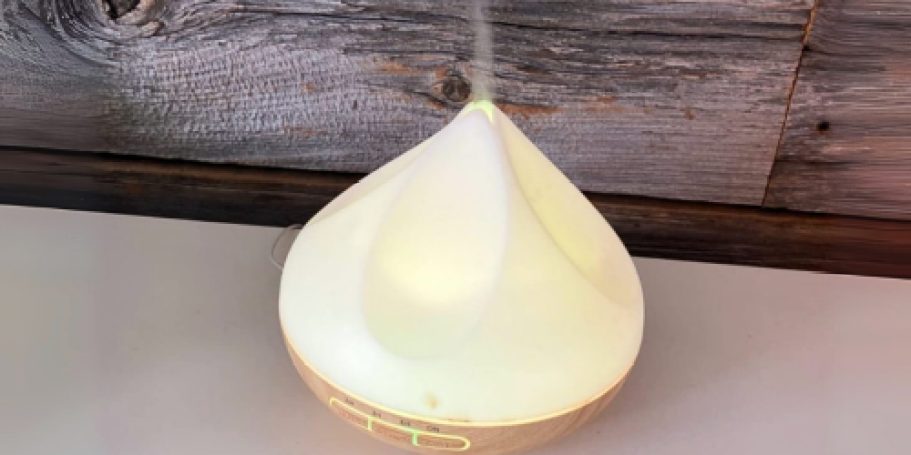 Essential Oil Diffuser Just $13.79 Shipped for Prime Members (Regularly $40)