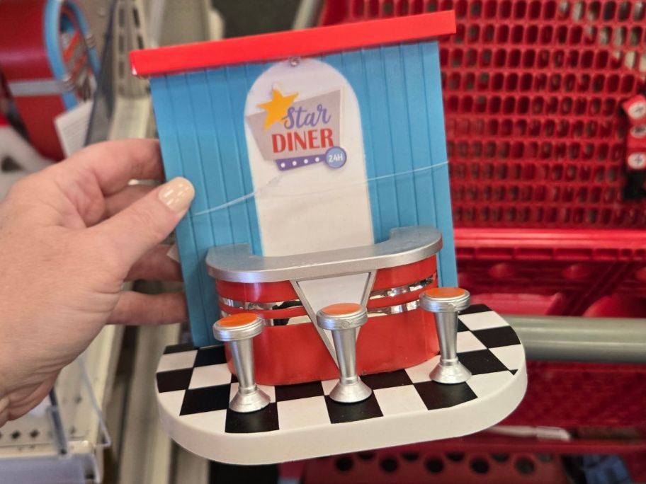 Novelty Retro Star Diner in hand in store