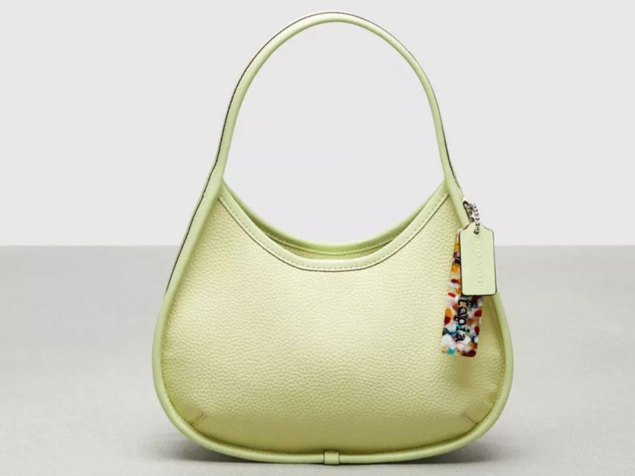yellow Coach Ergo Bag In Coachtopia Leather