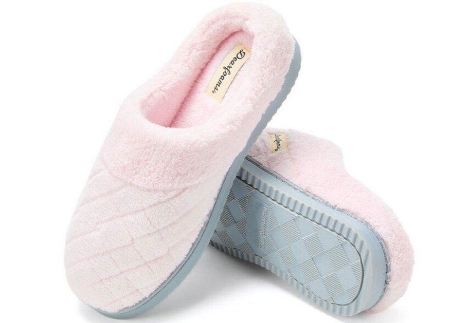 pink slippers 
