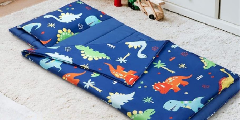 Toddler Nap Mat Only $12.99 on Amazon – Extra Large w/ Removable Pillow!