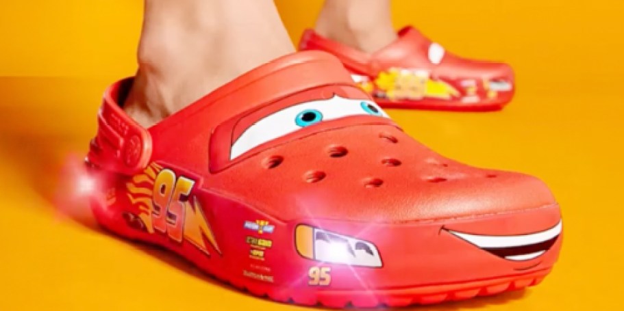 NEW Disney Cars Crocs & Jibbitz Available Now