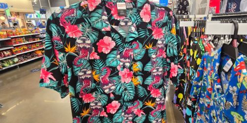 Men’s Character Hawaiian Shirts Only $16.98 at Walmart | Fun Father’s Day Gift!