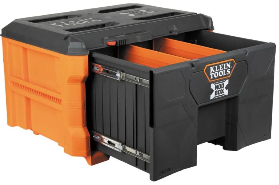 Klein Tools MODbox Single Drawer Toolbox stock image