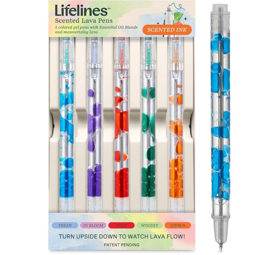 a 5pack of lifeline lava pens