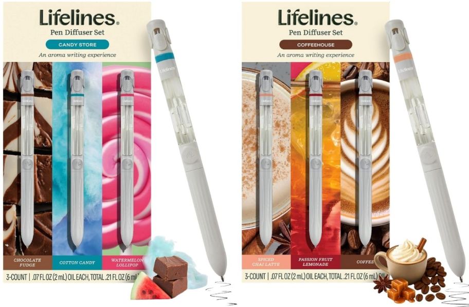 two lifelines pen diffuser sets 3-Packs