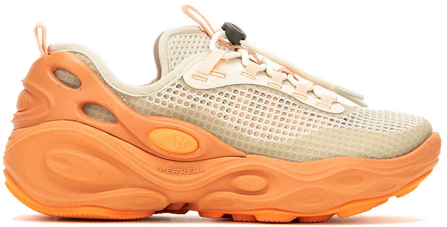 orange merrel shoe