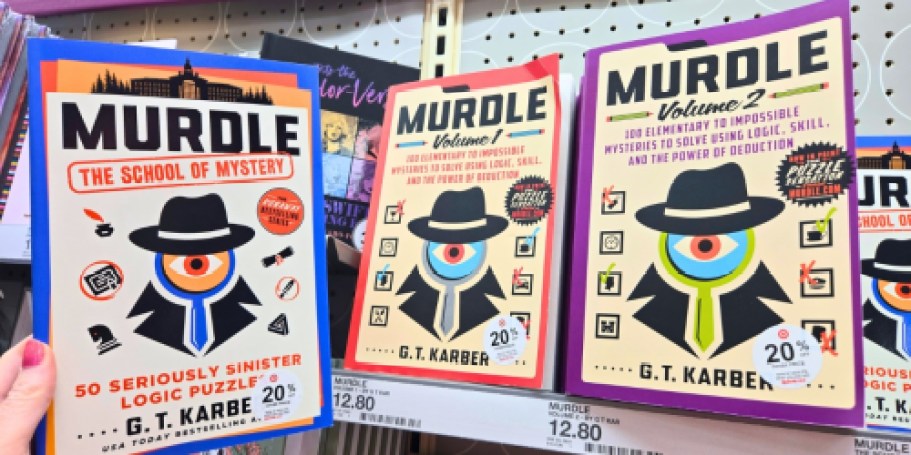 Buy 2, Get 1 FREE Murdle Books on Target.com = Just $6.63 Each!