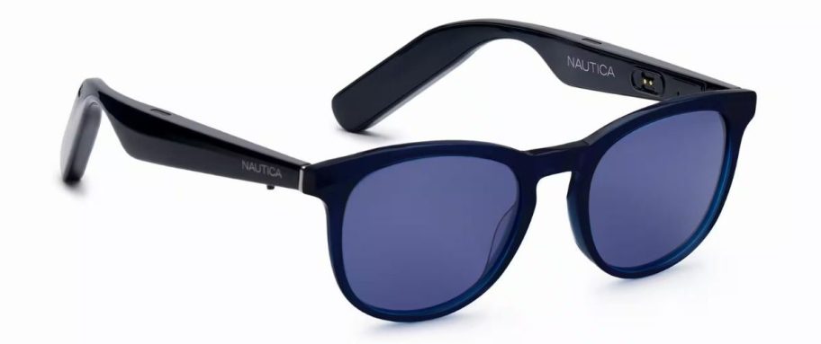 a pair of Nautica Smart Eyewear Powered by Lucyd 