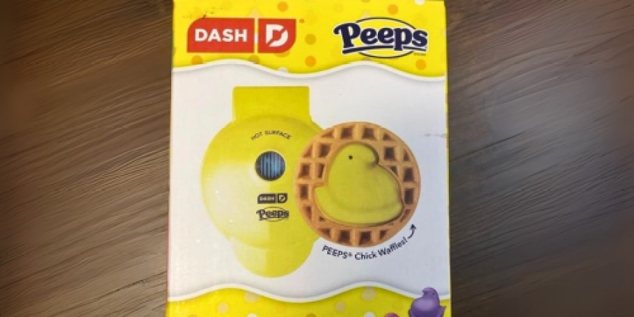 Dash x Peeps Mini Waffle Maker Just $4 on Kohl’s.com (Reg. $16)