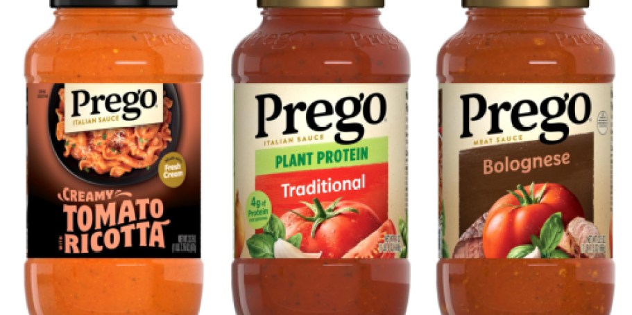 Hot Amazon Deal: TWO Prego Pasta Sauce Jars Only $3.64 Shipped!