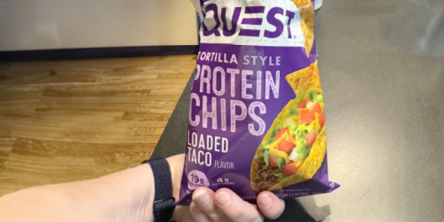 Quest Protein Chips 12-Count Only $18.88 Shipped on Amazon (Only $1.57 Per Bag!)