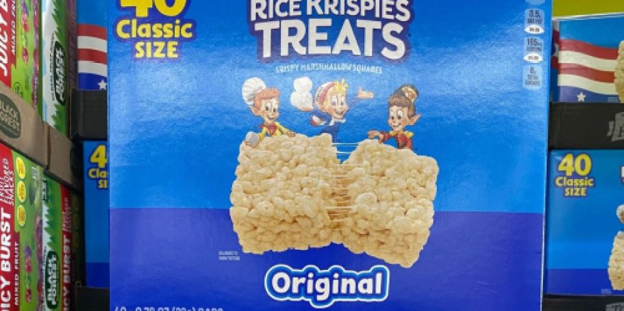 Rice Krispies Treats 40-Count Box Just $7.49 Shipped on Amazon