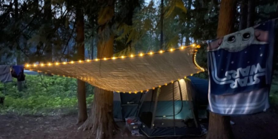 LED Patio Sun Shade Sails from $16 on Amazon