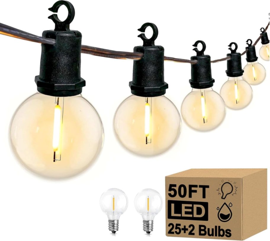 outdoor string lights