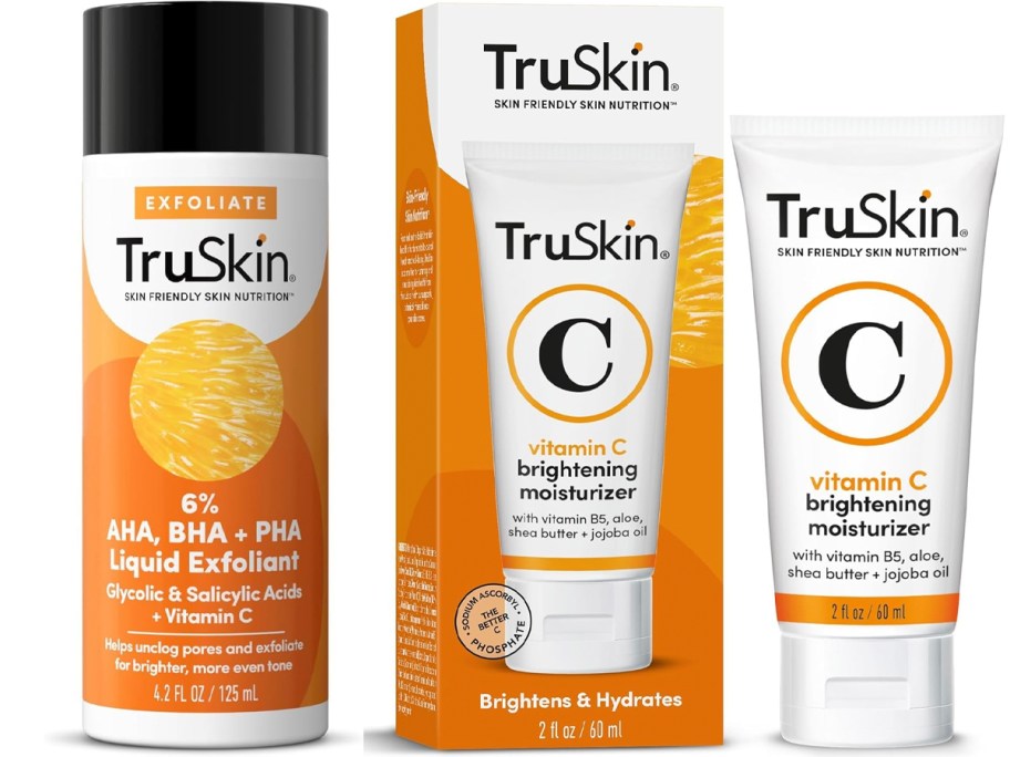 truskin exfoliant and moisturizer 