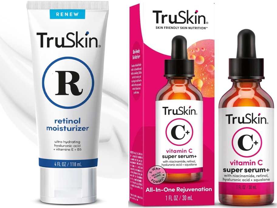 truskin moisturizer and super serum 