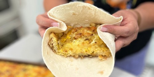 Make-Ahead Breakfast Burritos You Can Meal Prep on a Sheet Pan!